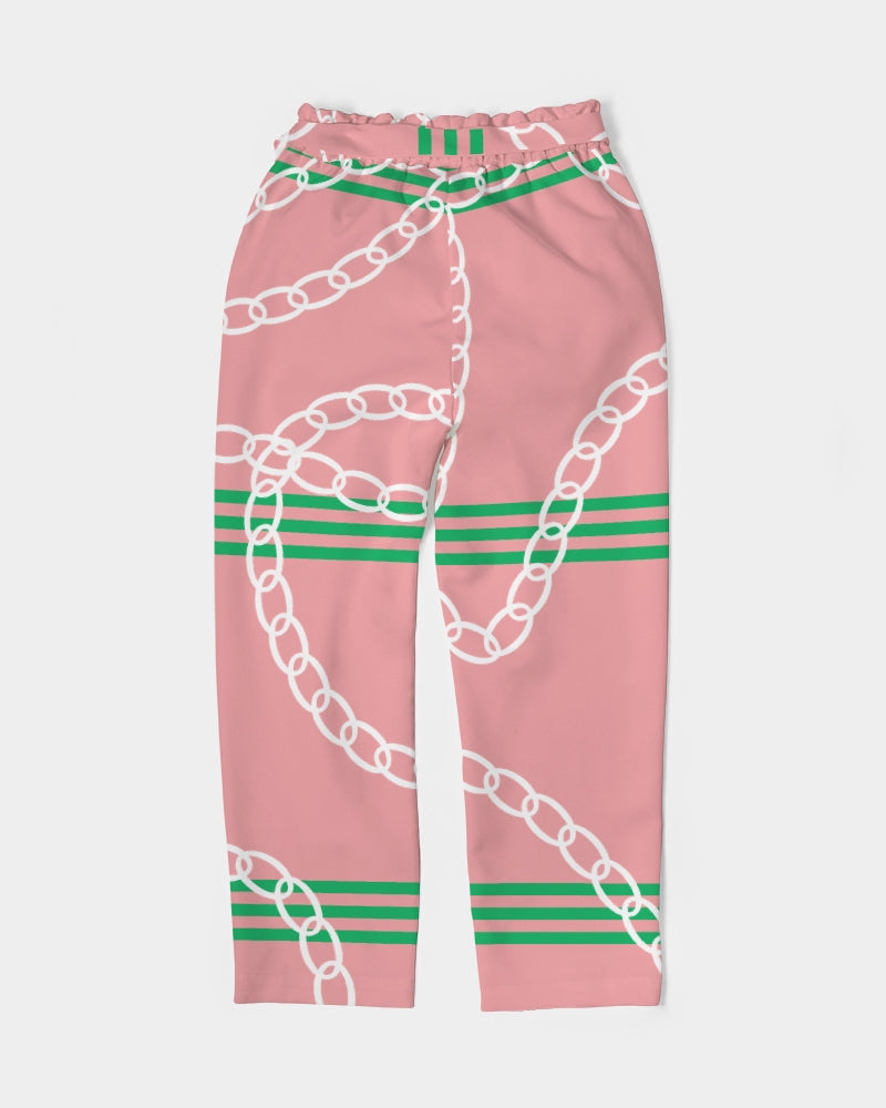 Heritage Stripes & Links Rosea Belted Trouser