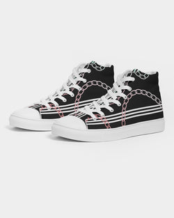 Heritage Stripes & Links Ombre High-Top Sneaker