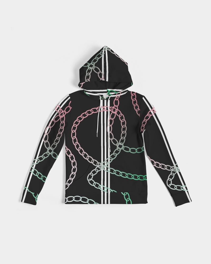 Heritage Stripes & Links Ombre Hoodie