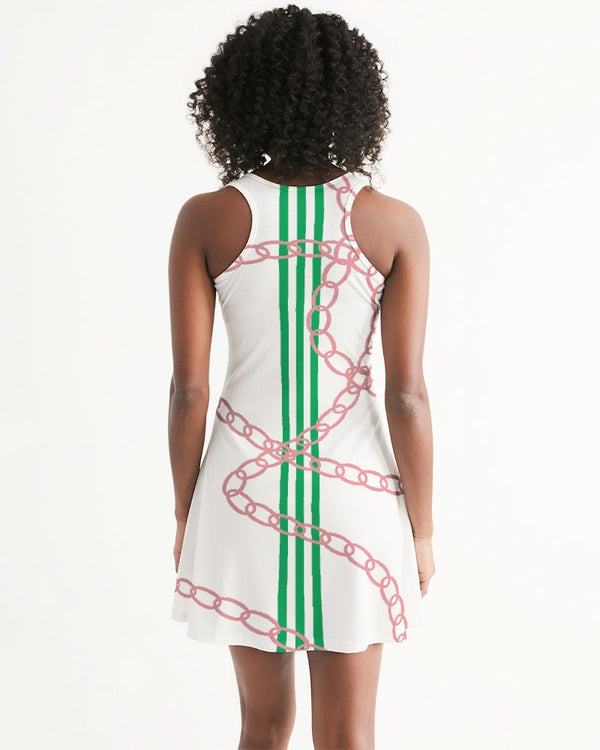 Heritage Stripes & Links Nivea Racerback Dress