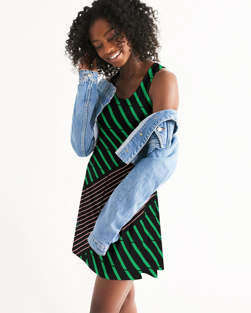 Crossing Lines Atera Racerback Dress | Sisterly Greek Crossing Lines Atera Racerback Dress | Sisterly Greek