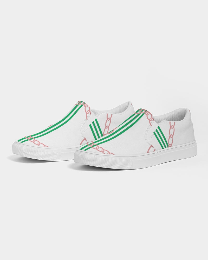 Heritage Stripes & Links Nivea Classic Slip-On Sneakers
